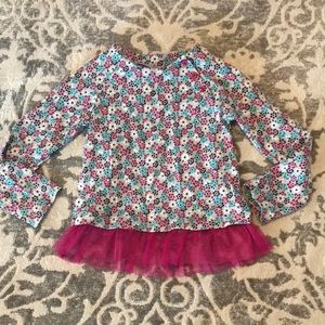 Gymboree floral print top